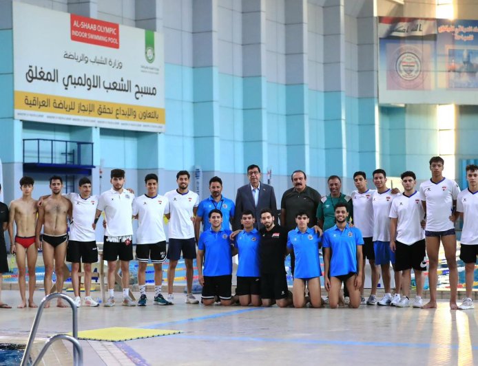 يواصل منتخبنا الوطني للسباحة استعداداته لبطولة العالم والبطولة العربية