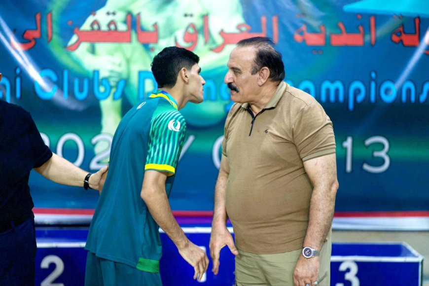 الاتحاد العراقي للالعاب المائية يقيم بطولة القفز الى الماء في بغداد ..