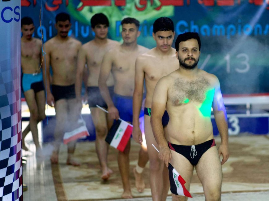 الاتحاد العراقي للالعاب المائية يقيم بطولة القفز الى الماء في بغداد ..